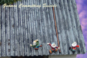 Gnomes commiting suicide